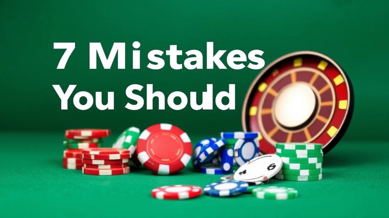 7 Mistakes You Should Avoid in Casinos