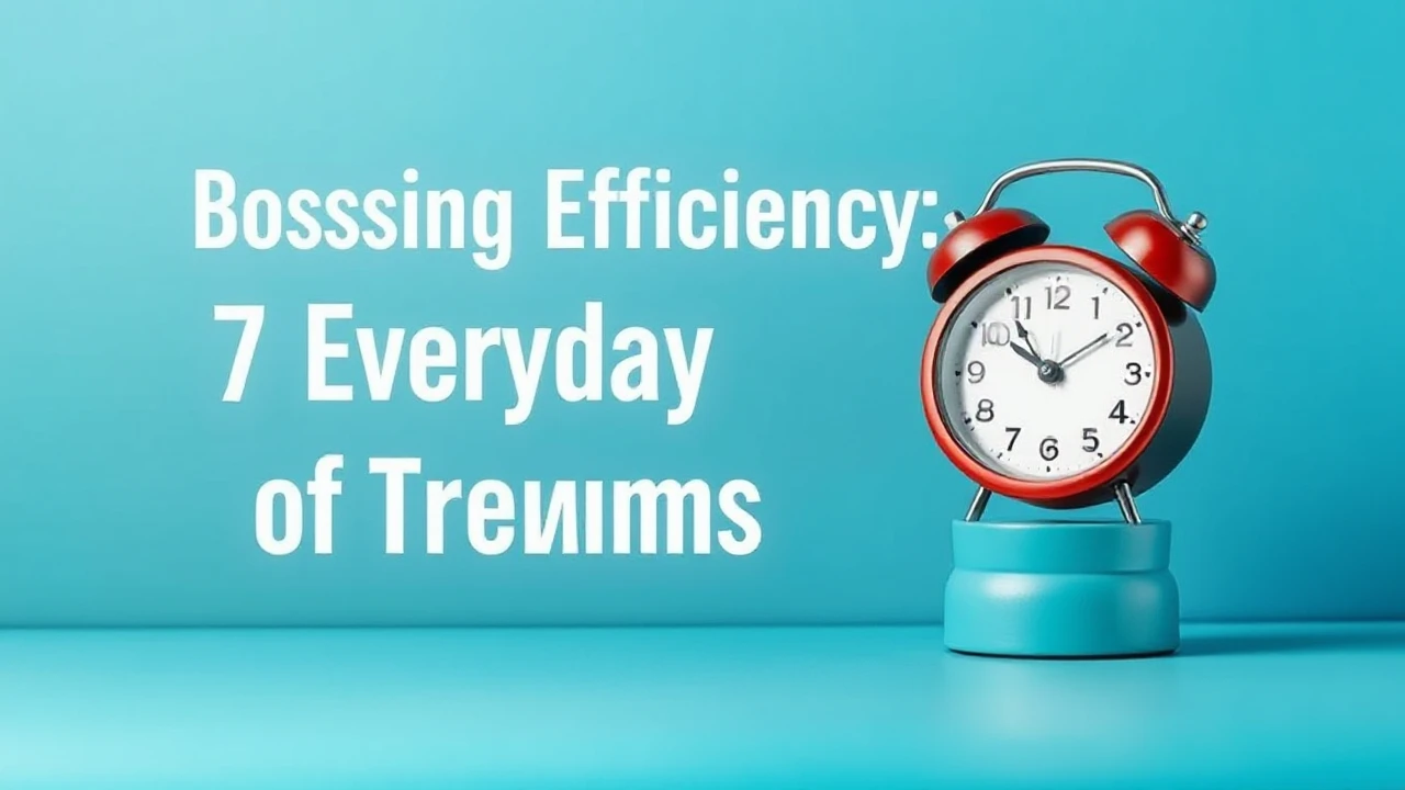 Boosting Efficiency: 7 Everyday Habits of Triumphant Folks
