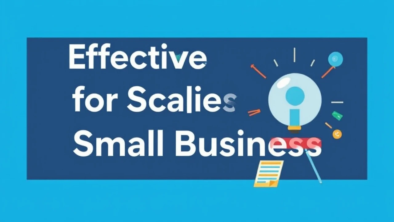 Effective Strategies for Scaling Your Small Business