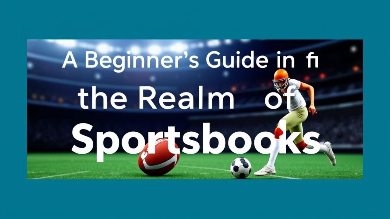 A Beginner's Guide in the Realm of Sportsbooks: Pro Strategies for First-Timers