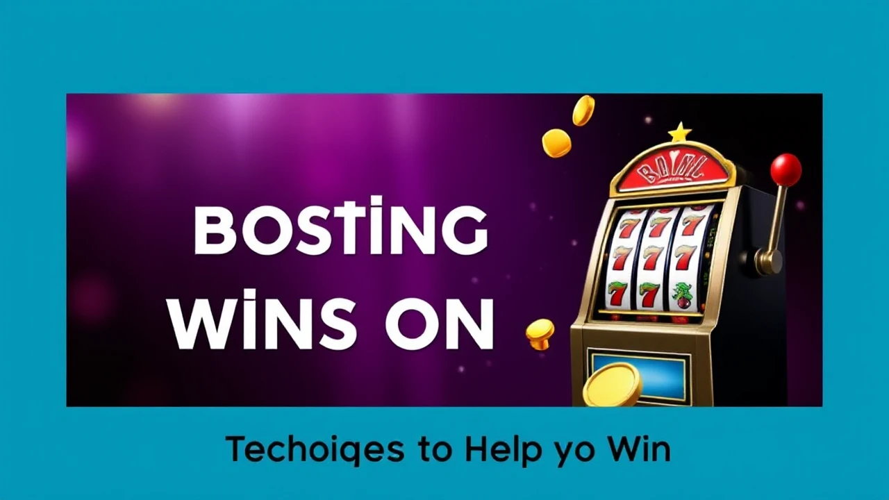 Your Go-To Manual to Boosting Wins on Slots: Techniques To Help You Win