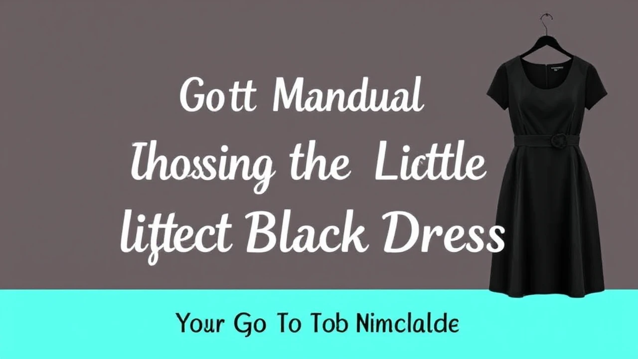 Your Go-To Manual of Choosing the Perfect Little Black Dress
