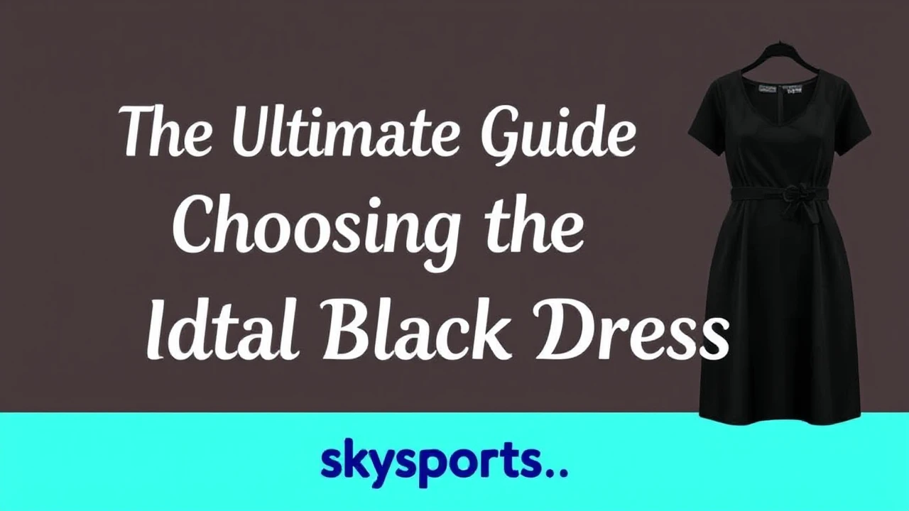 The Ultimate Guide of Choosing the Ideal Little Black Dress