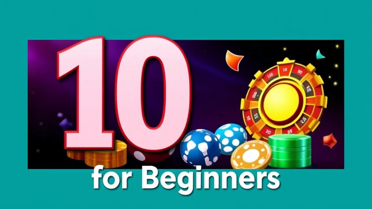 Top-Rated 10 Online Casino Games for Beginners to Try Today