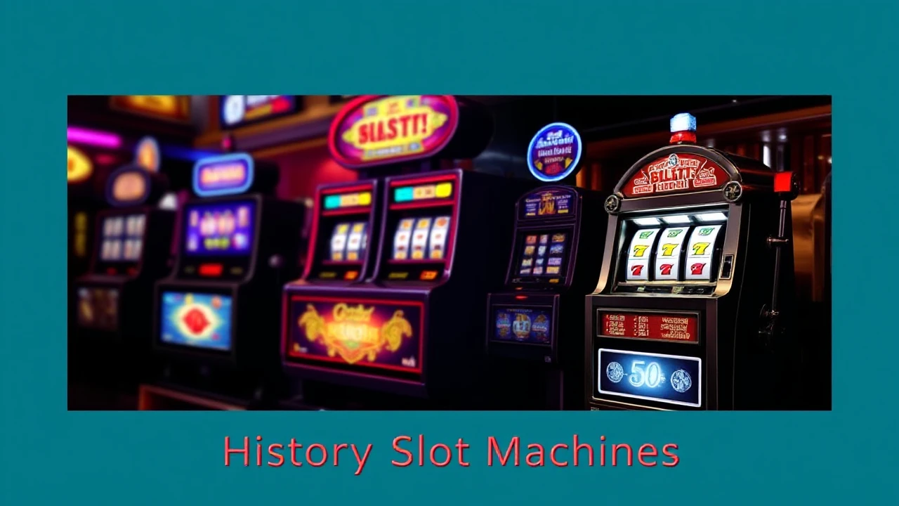 History of Casino Slot Machines: A Journey