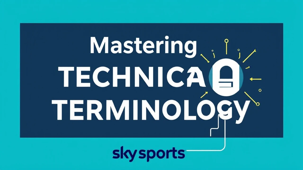 Mastering Technical Terminology: A Beginner's Handbook
