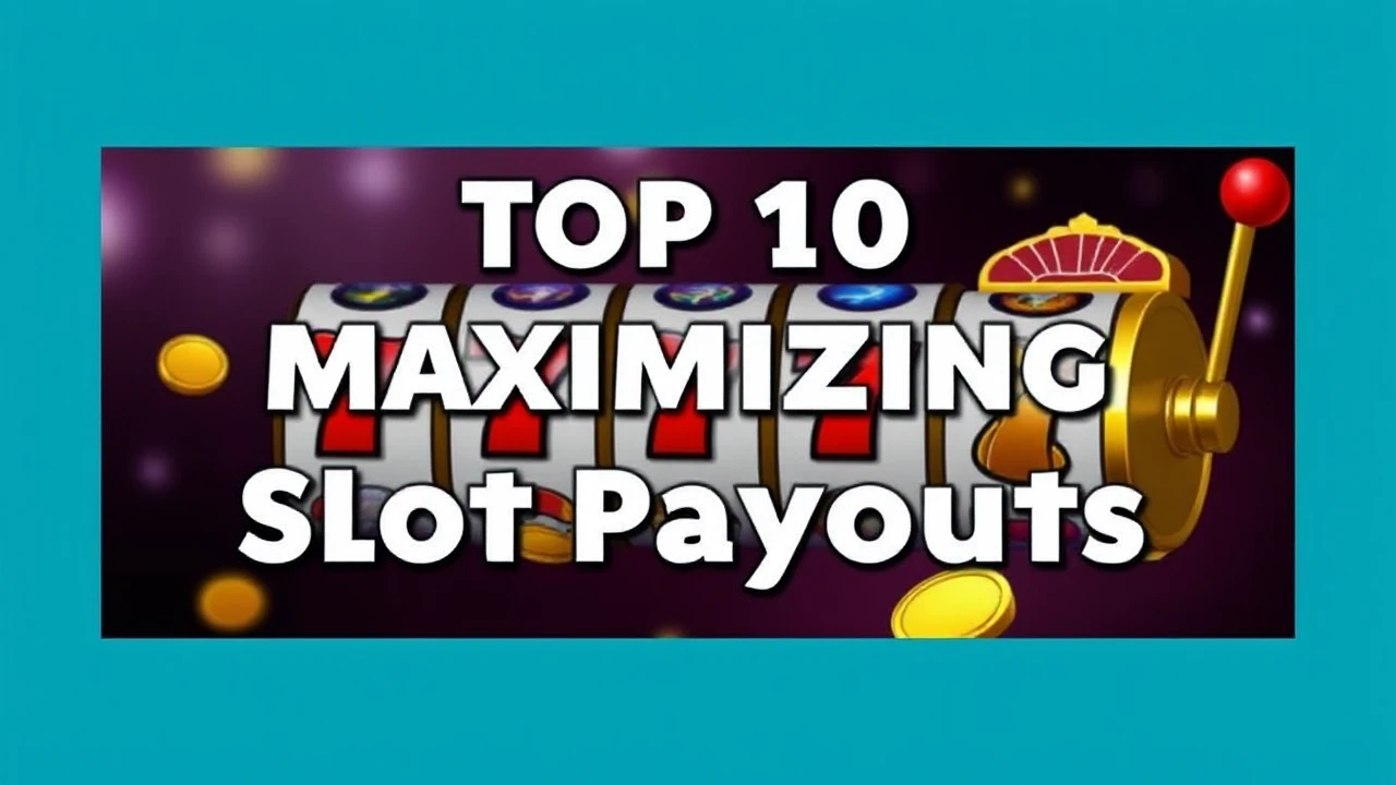 Top 10 Strategies for Maximizing Slot Payouts