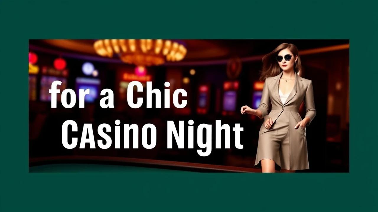 Fashion Inspiration for a Chic Casino Night Out