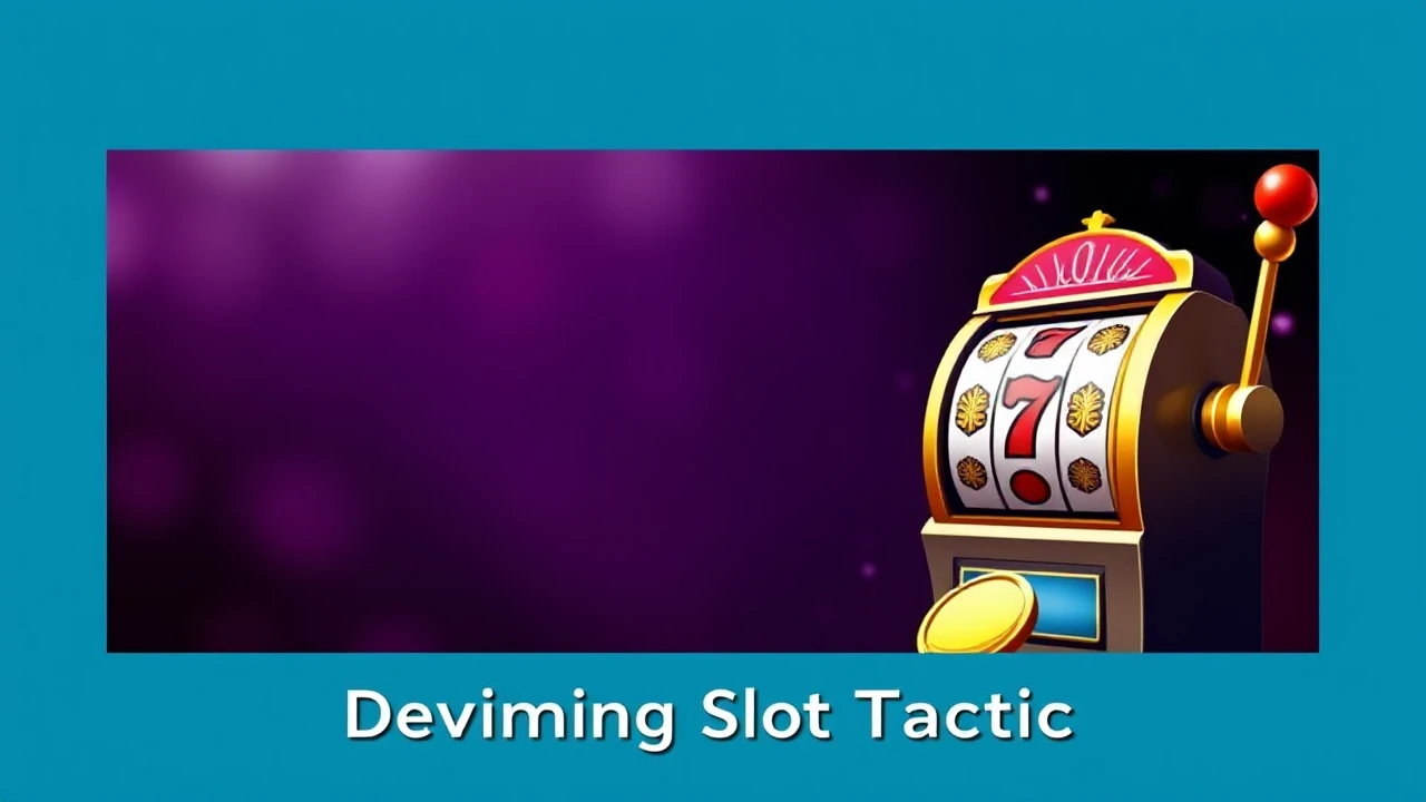 Developing a Winning Slot Tactic