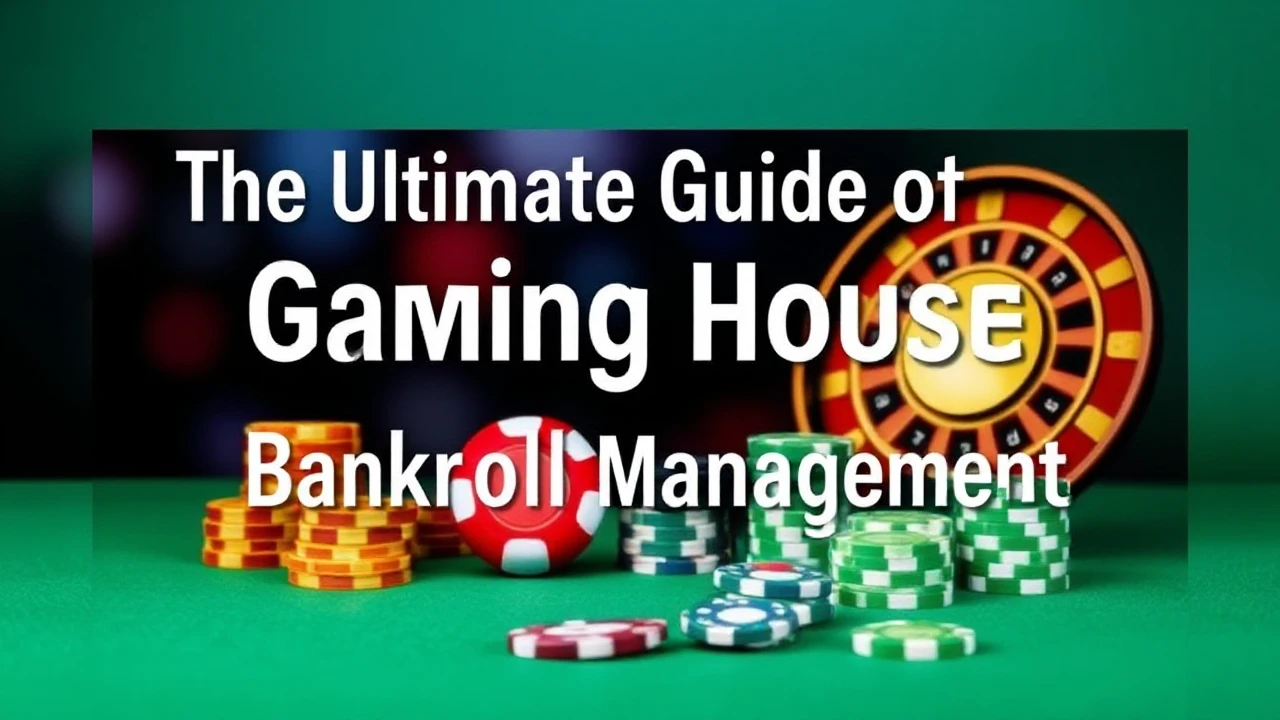 The Ultimate Guide of Gaming House Bankroll Management