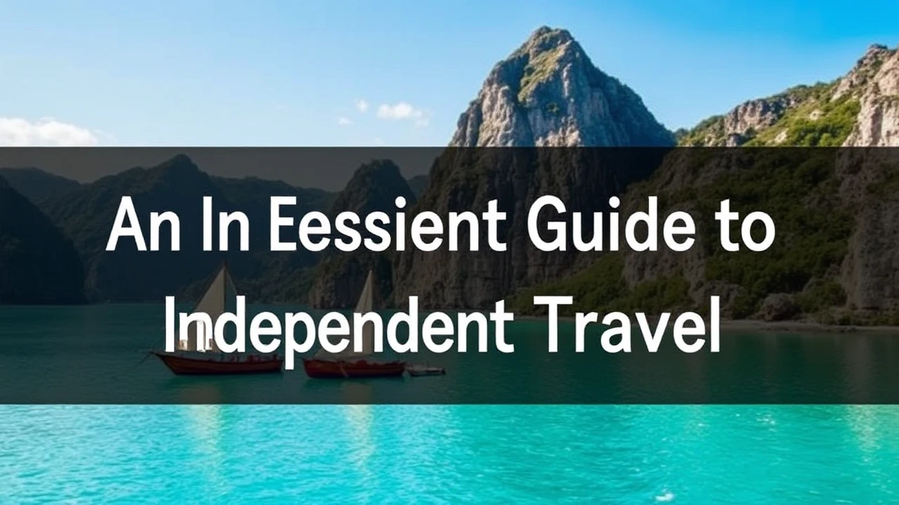 An Essential Guide to Independent Travel: Top Tips for Venturing into the World Alone
