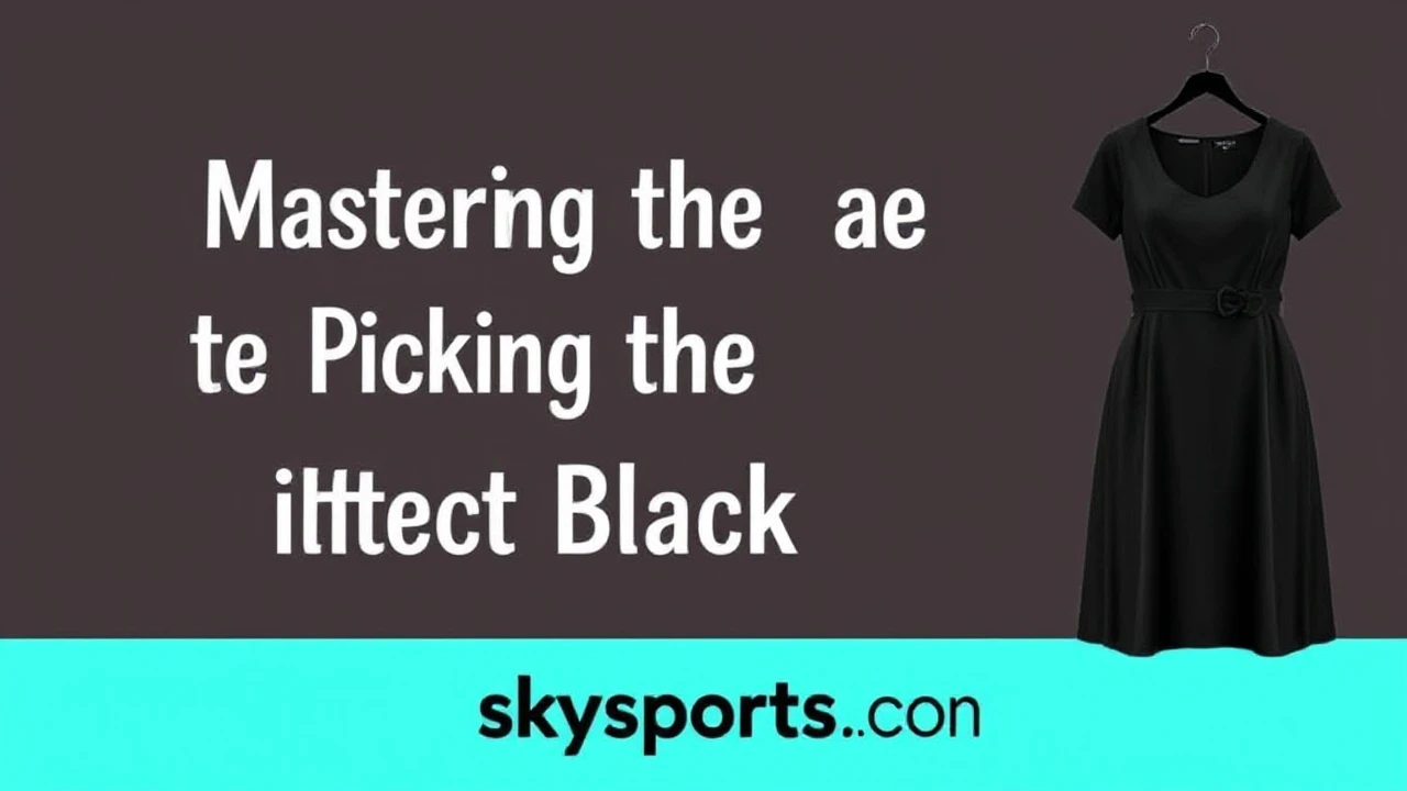 Mastering the Art of Picking the Perfect Little Black Dress