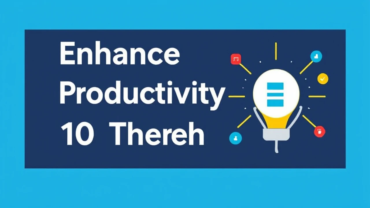 Enhance Your Productivity with These 10 Tech Hacks