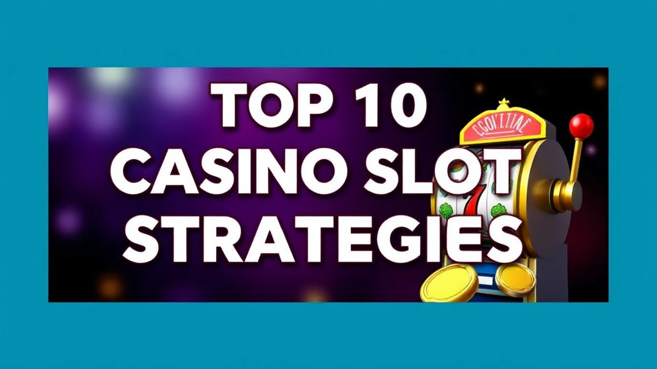 Top 10 Casino Slot Strategies for Ensuring Success
