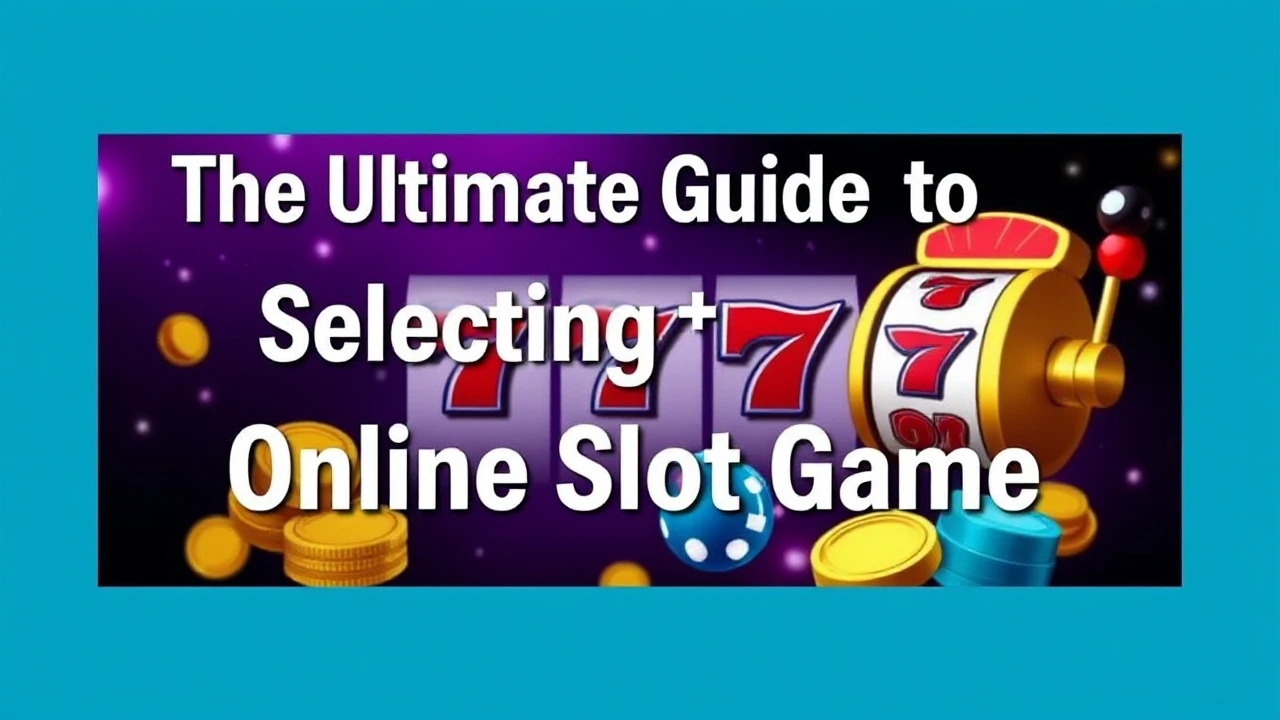 The Ultimate Guide to Selecting the Top Online Slot Game