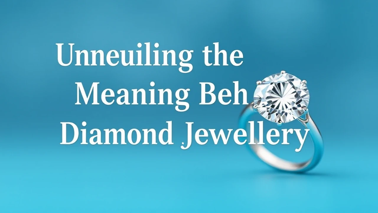 Unveiling the Meaning Behind Diamond Jewellery: Exploring What Each Cut Represents