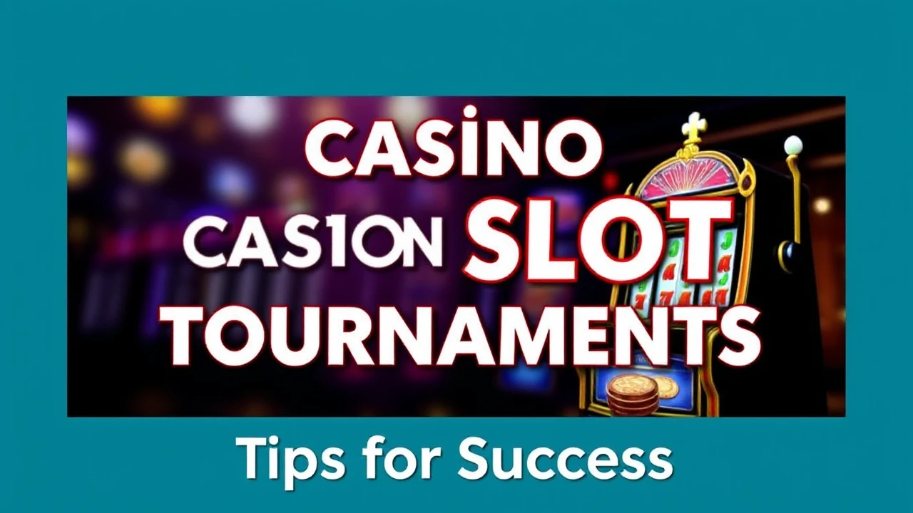 Casino Slot Tournaments: Tips for Success