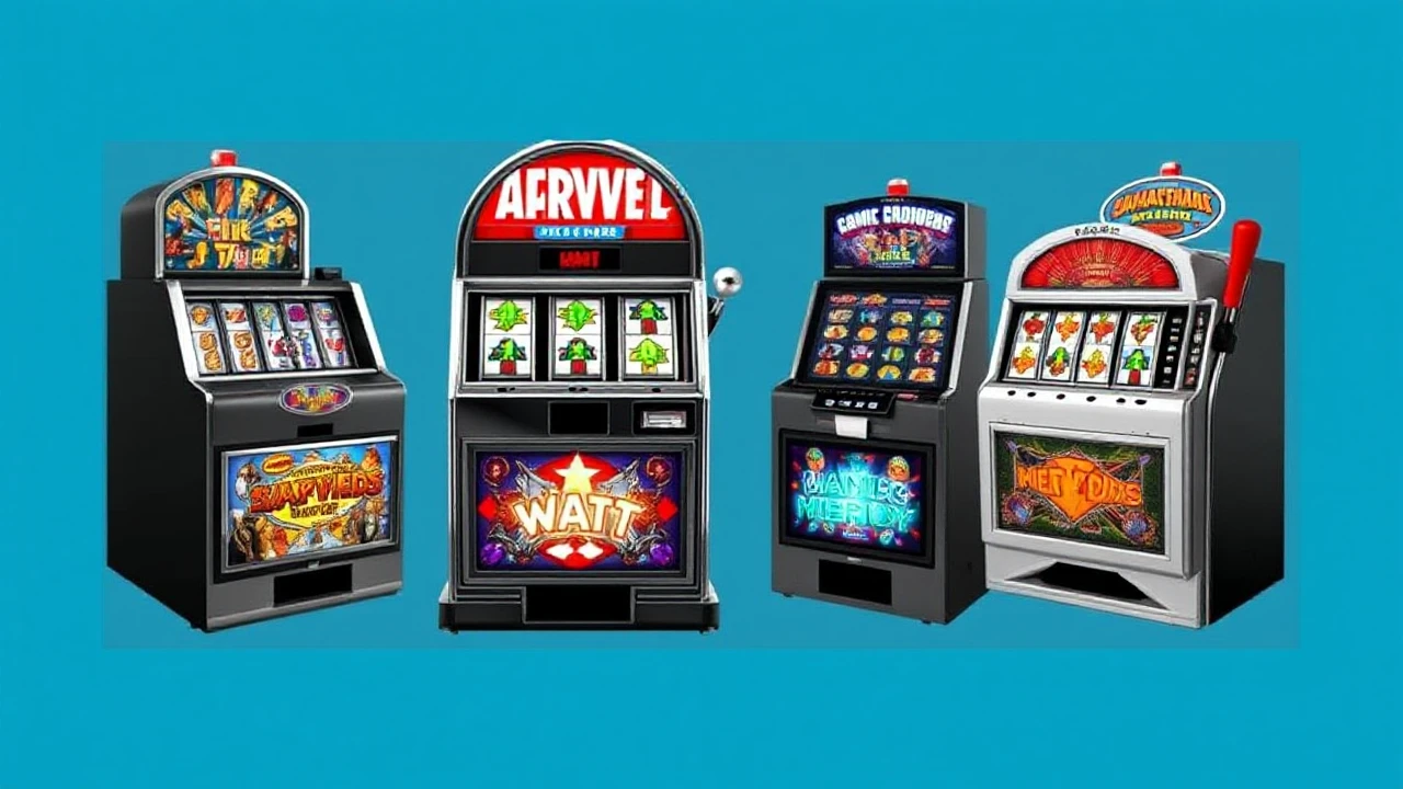 Marvel Comic Heroes Slot Machine Overview