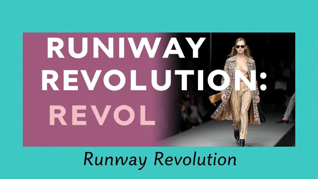 Runway Revolution: Fashion Tips for Everyday Style