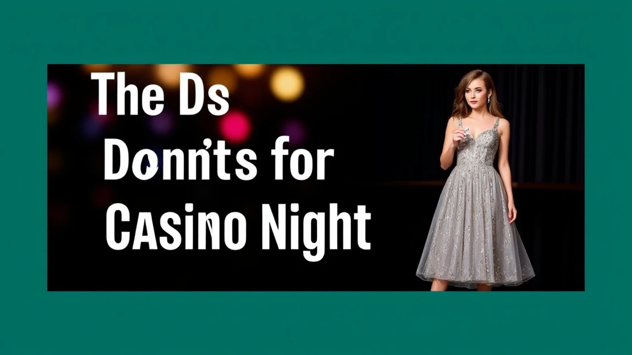 The Dos and Don'ts for Casino Night Outfits