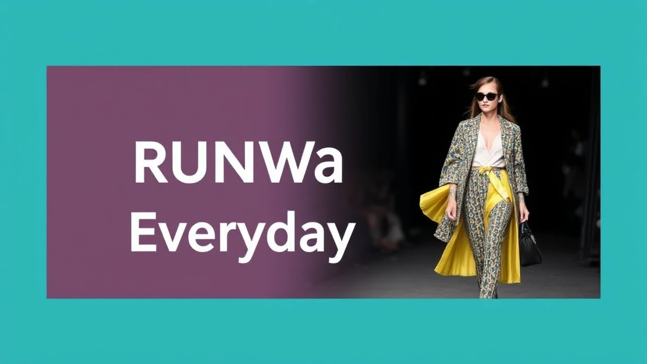 Fashion Fusion: Blending Runway with Everyday Style
