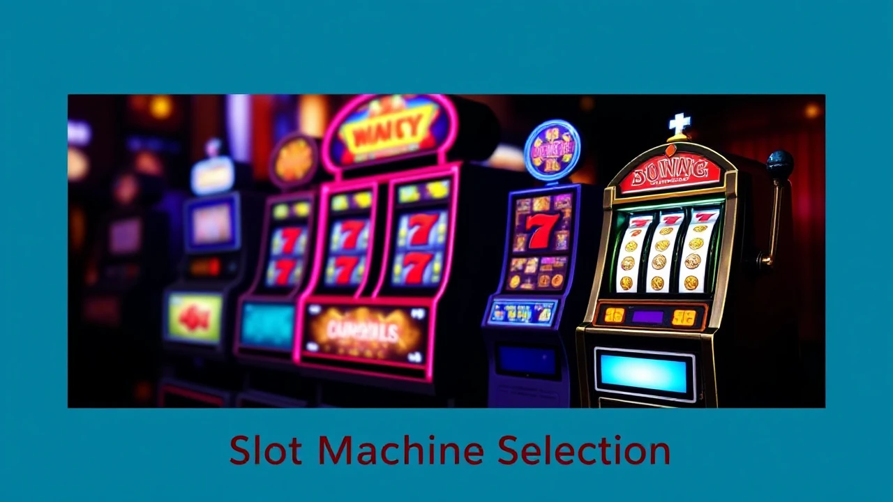 Mastering the Art of Slot Machine Selection