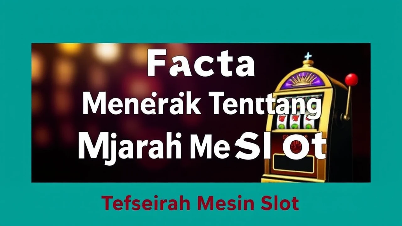 Fakta Menarik Tentang Sejarah Mesin Slot