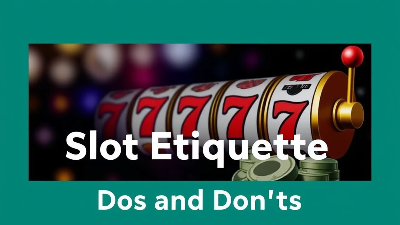 This Complete Handbook to Internet-Based Betting Slot Etiquette: Dos and Don'ts