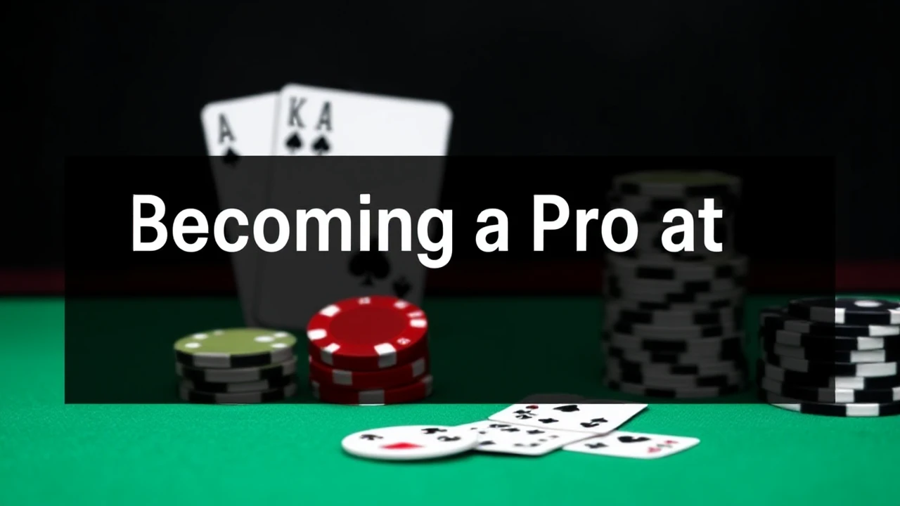 Becoming a Pro at Blackjack: The Expert Way to Playing Like a Pro