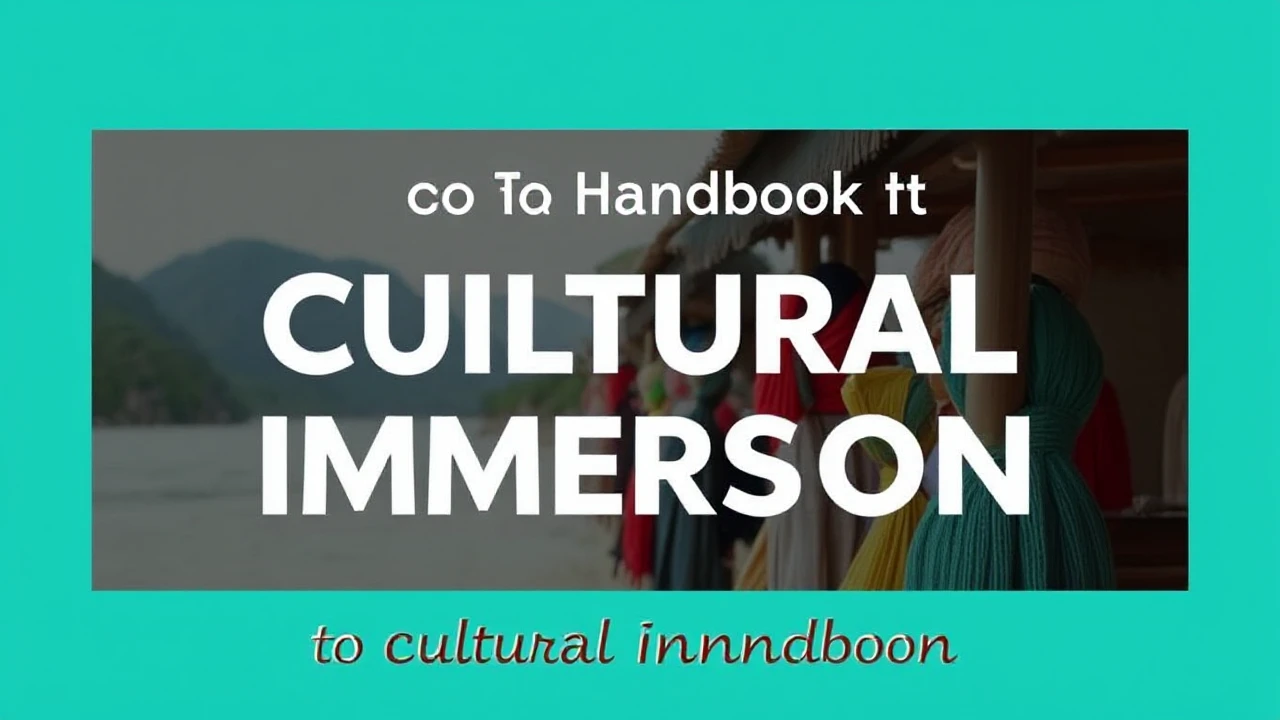 Your Go-To Handbook to Cultural Immersion: Embracing Local Traditions While Traveling
