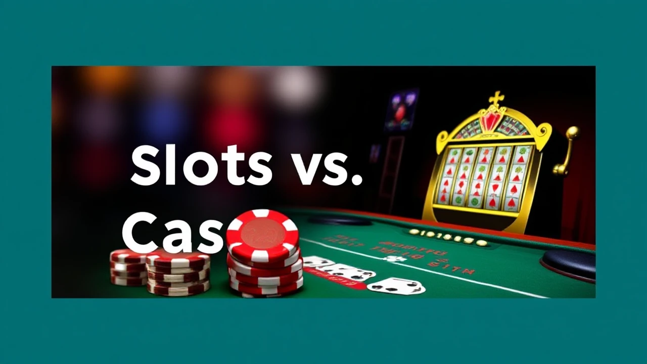 Picking the Perfect Casino Game: Slots vs. Blackjack