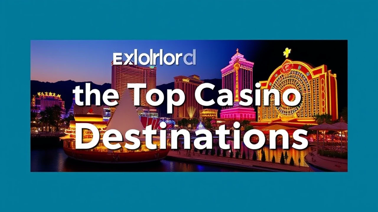 Exploring the Top Casino Destinations Worldwide