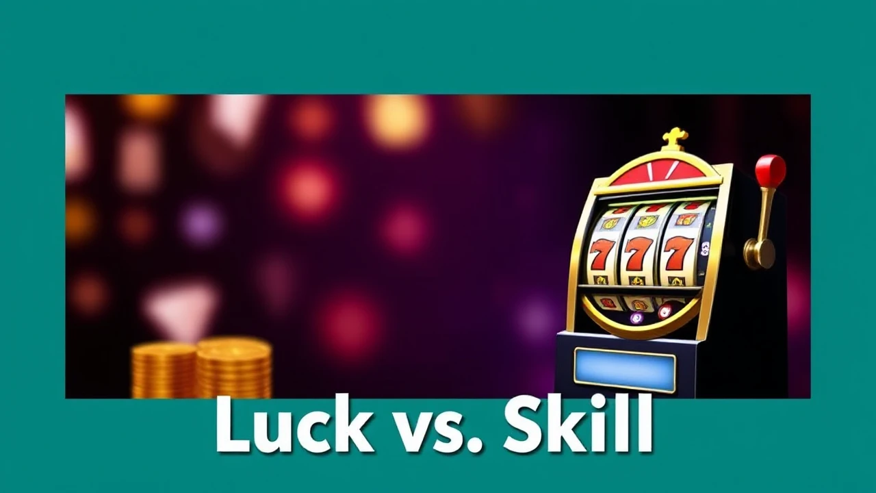 Luck vs. Skill: Unraveling the Debate on Success at Gaming Slots