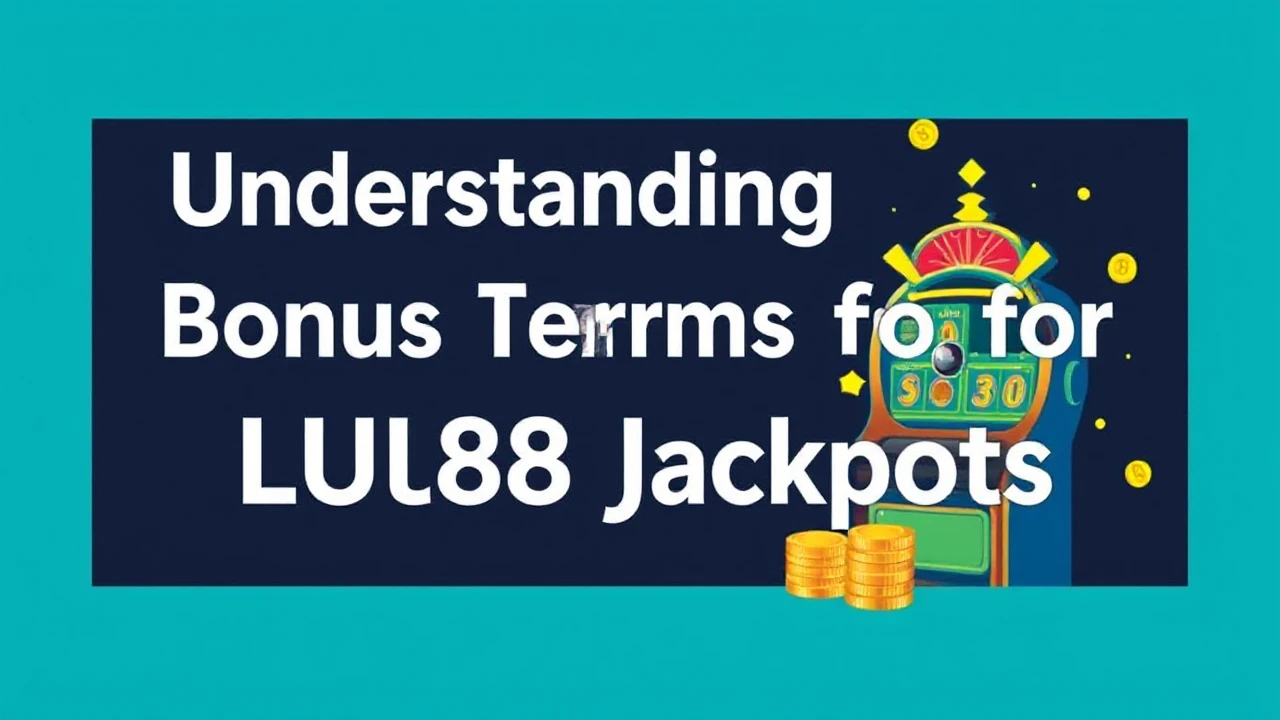 Understanding Bonus Terms for LU88 Jackpots