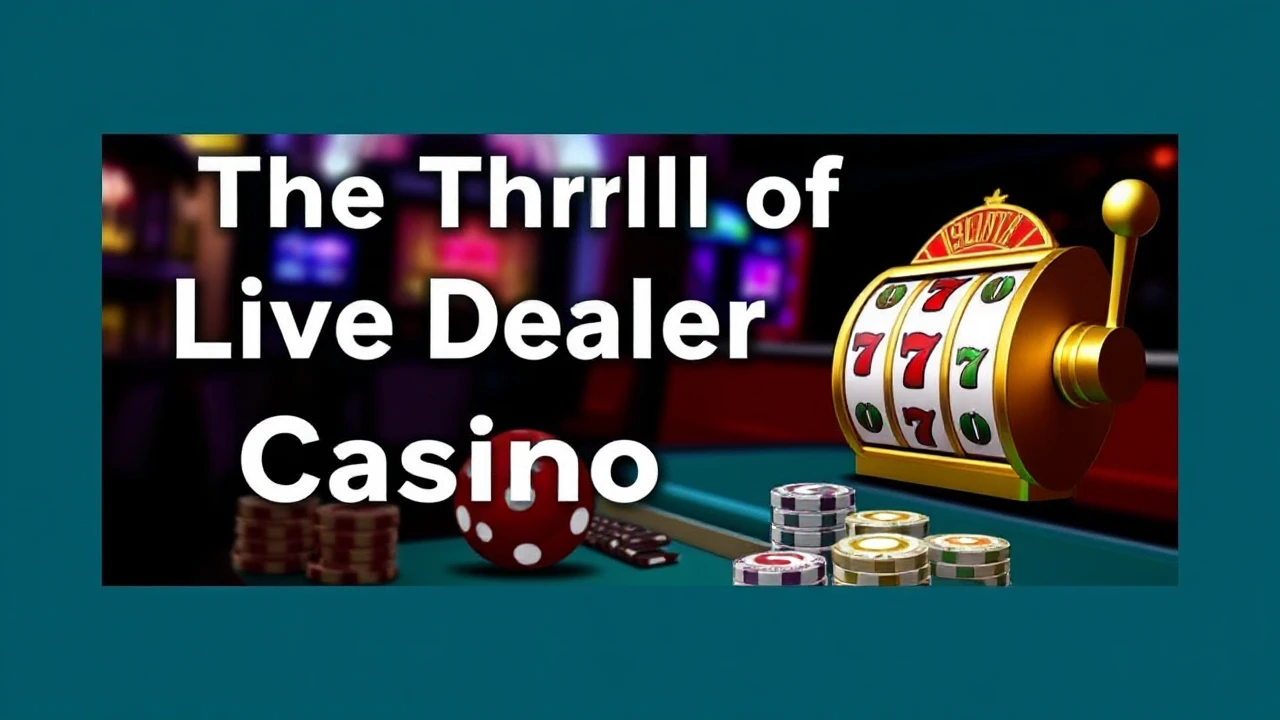The Thrill of Live Dealer Casino Slots