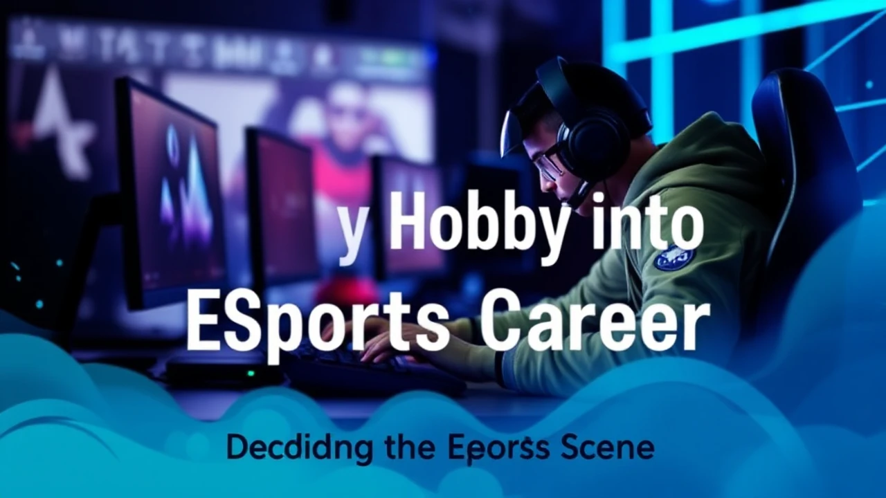 Turning Gaming Hobby into Esports Career: A Guide for Aspiring Pro Players