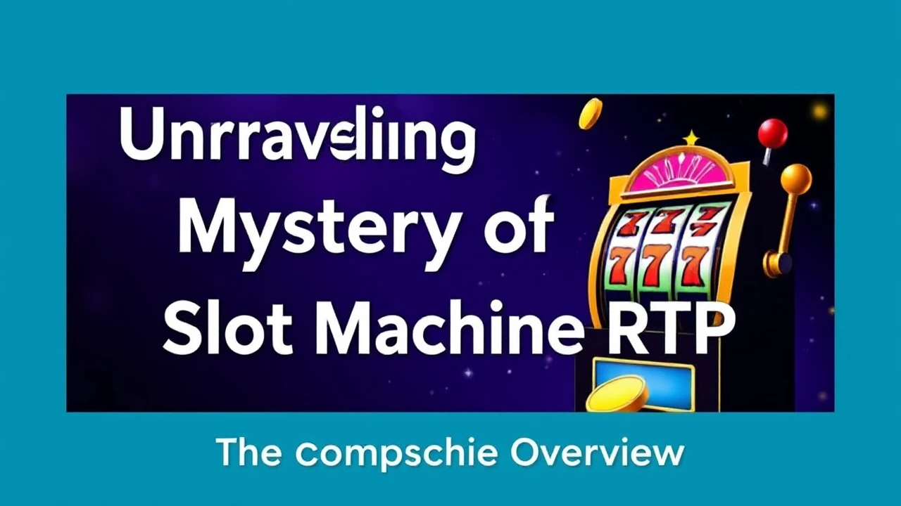 Unraveling the Mystery of Slot Machine RTP: The Comprehensive Overview