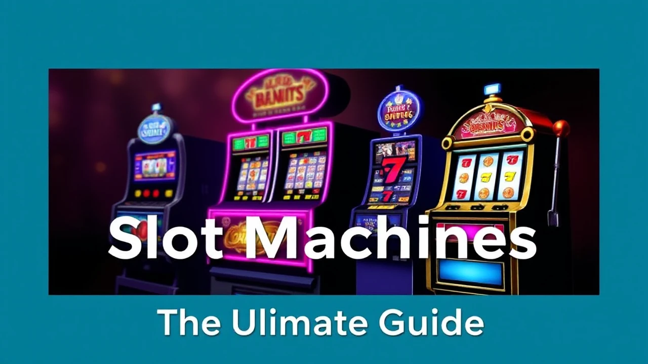 The Ultimate Guide of Selecting the Finest Slot Machines