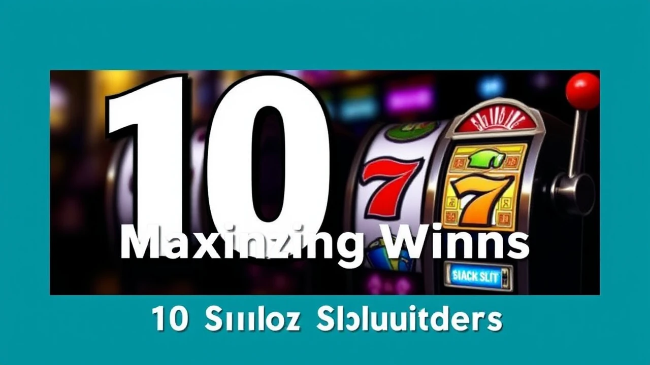 Maximizing Wins: 10 Slot Blunders You Should Dodge