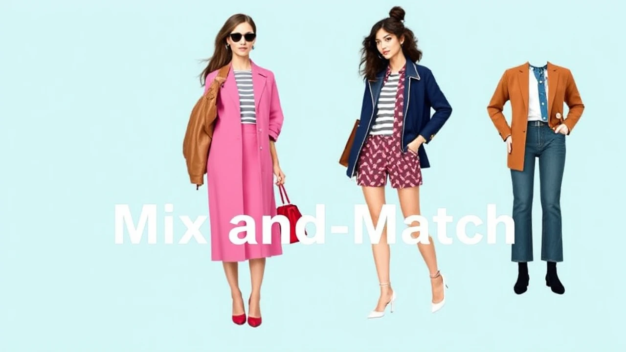 Becoming Proficient in the Art of Mix and Match in Fashion: A Guide to Elevate Your Style