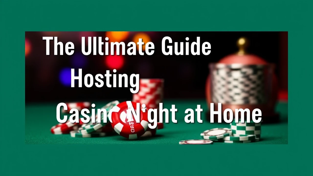 The Ultimate Guide to Hosting a Casino Night at Home