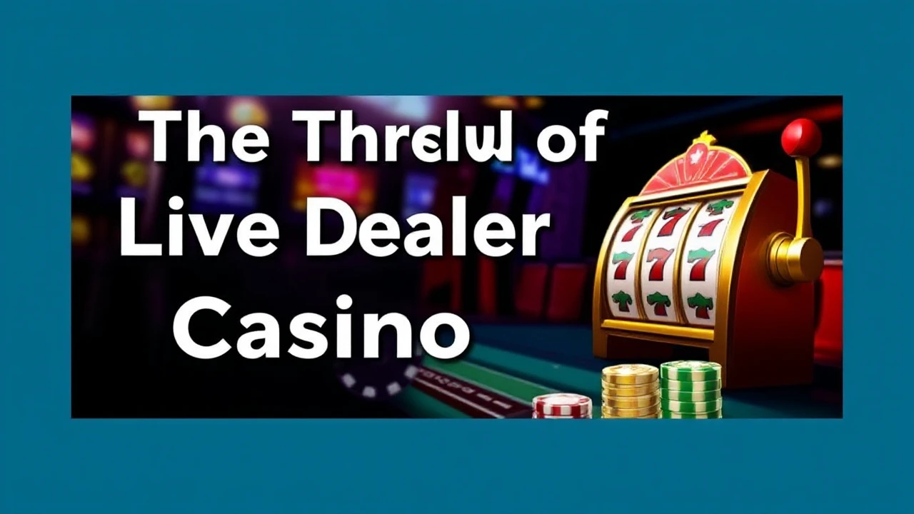 The Thrill of Live Dealer Casino Slots