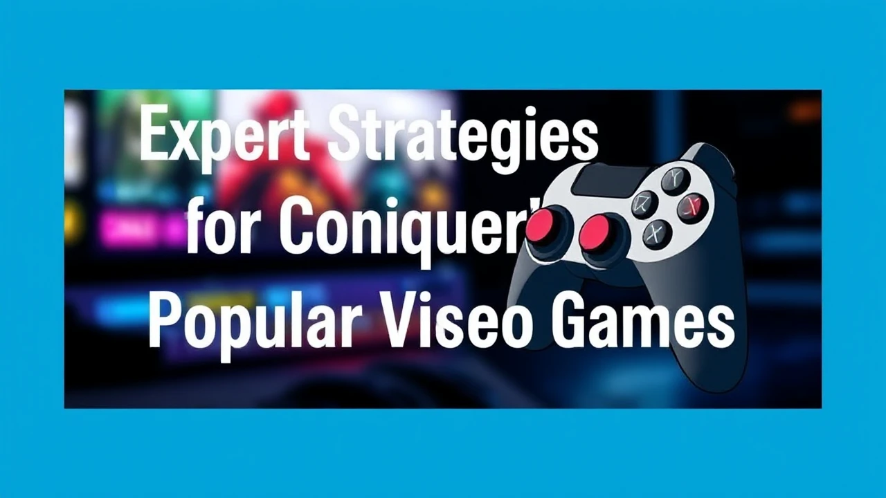 Expert Strategies for Conquering Popular Video Games