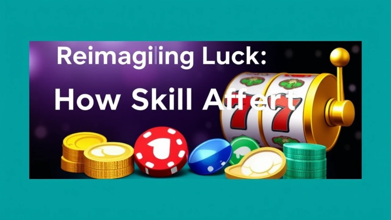 Reimagining Luck: How Skill Affects Slot Game Success