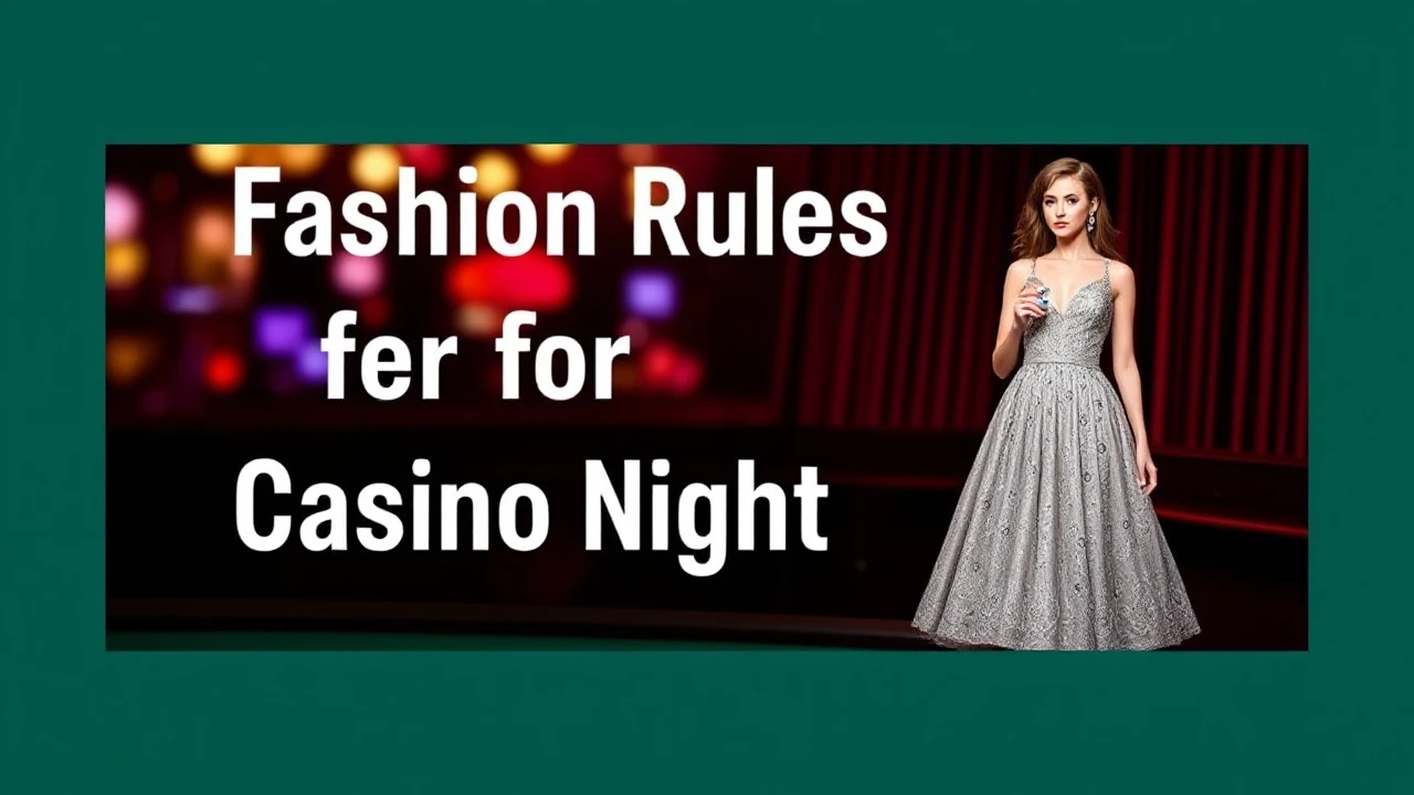 Fashion Rules for Casino Night Outfits