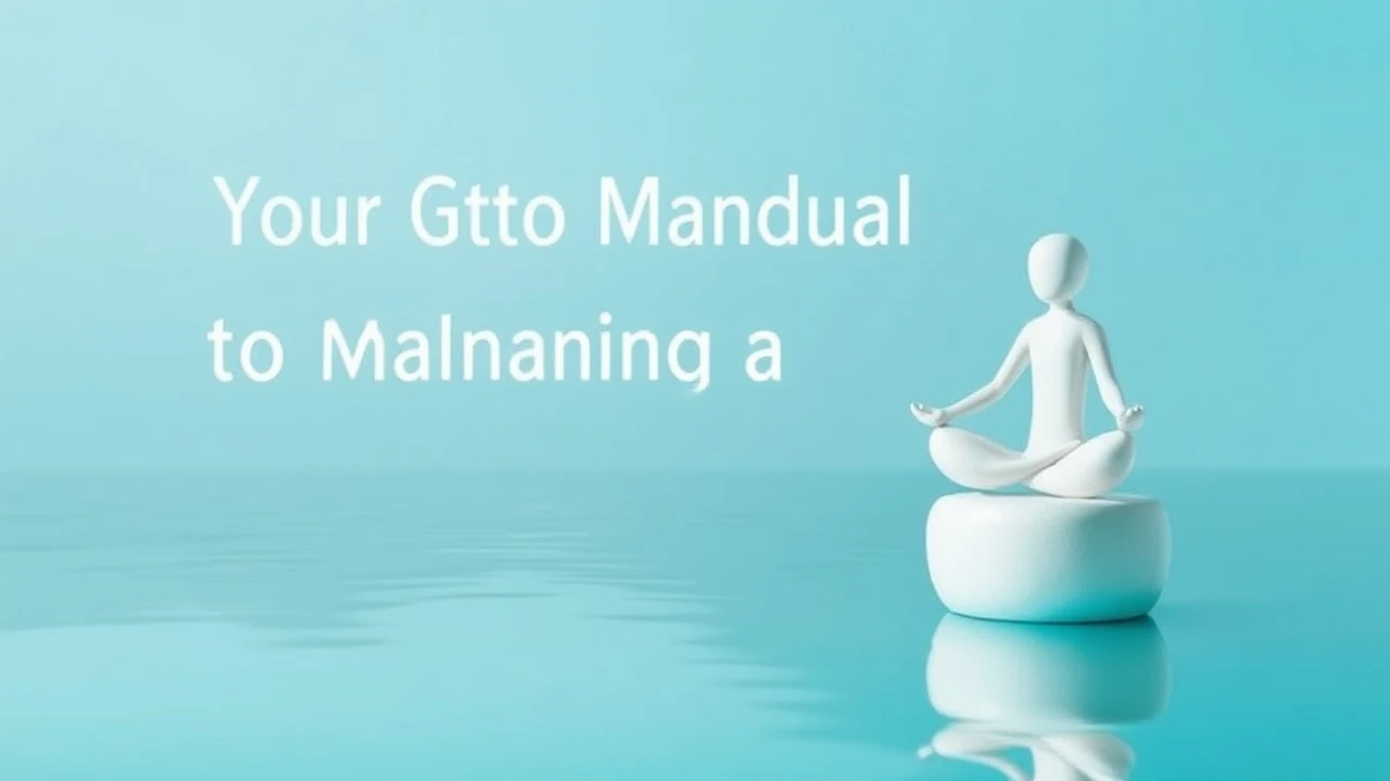 Your Go-To Manual to Maintaining a Harmonious Lifestyle
