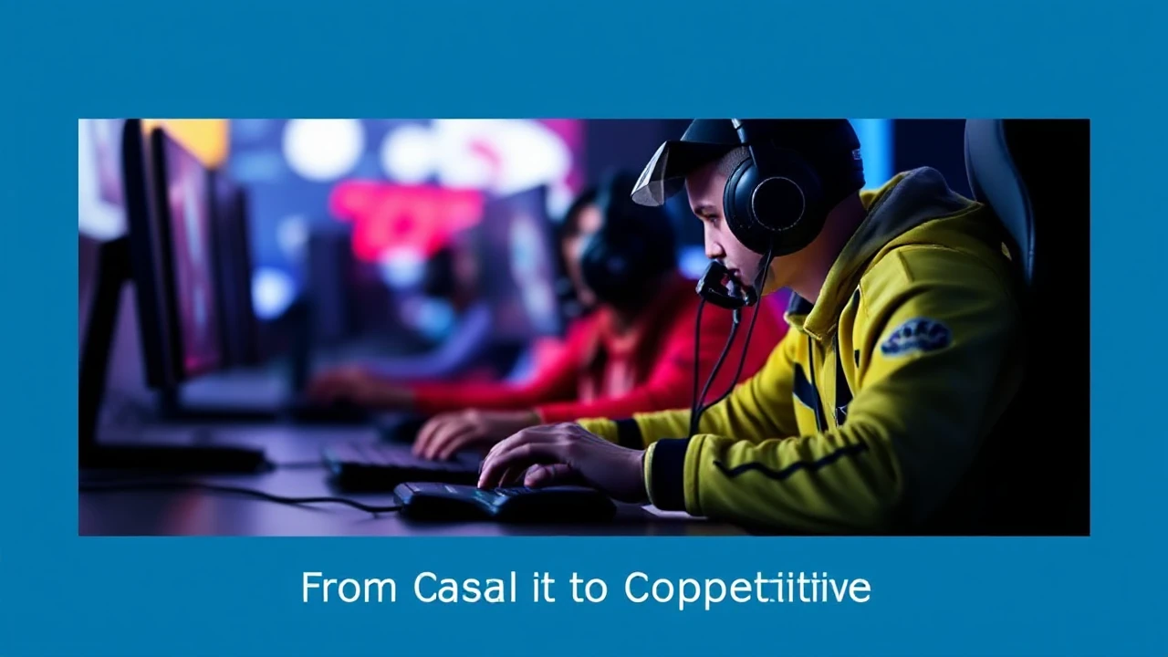 From Casual to Competitive: Embracing the Esports World: Tips for Gamers