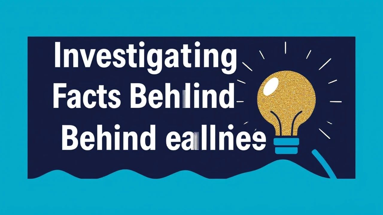 Investigating the Facts Behind the Headlines: Diving into the Stories That Truly Matter