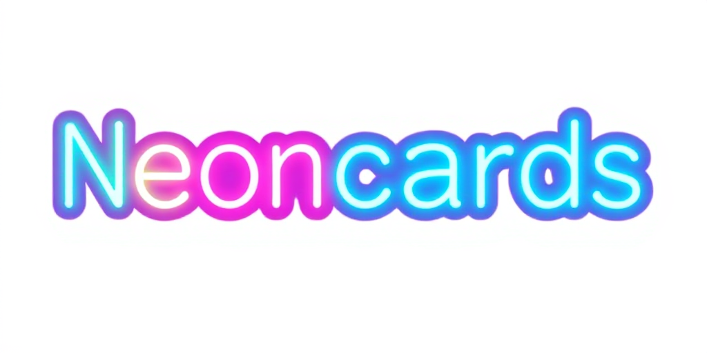 NeonCardsHouse