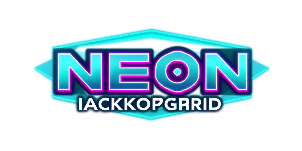 Neon Blackjack Grid